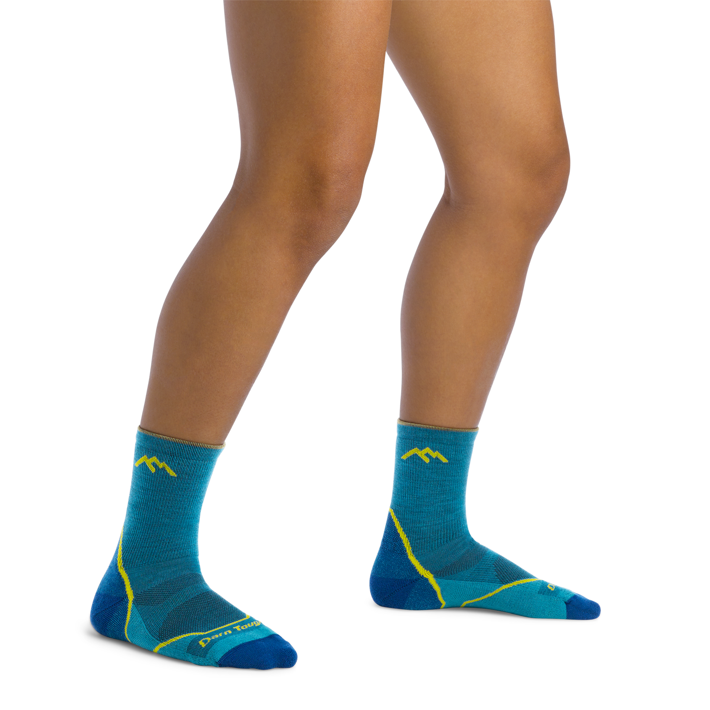 Kids Light Hiker Micro Crew Lightweight Hiking Socks - Image 6