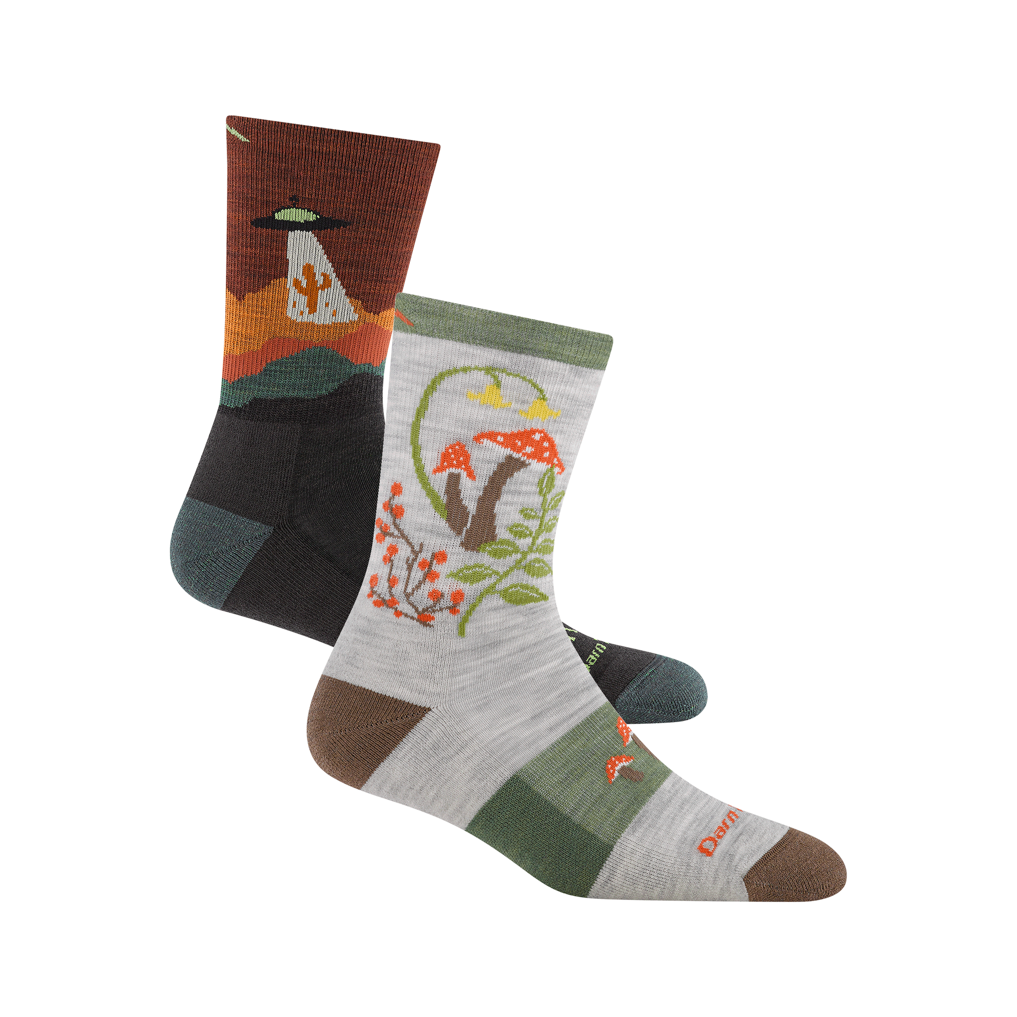 Men's and Women's Lightweight Micro Crew Hiking 2-Pack - Image 2