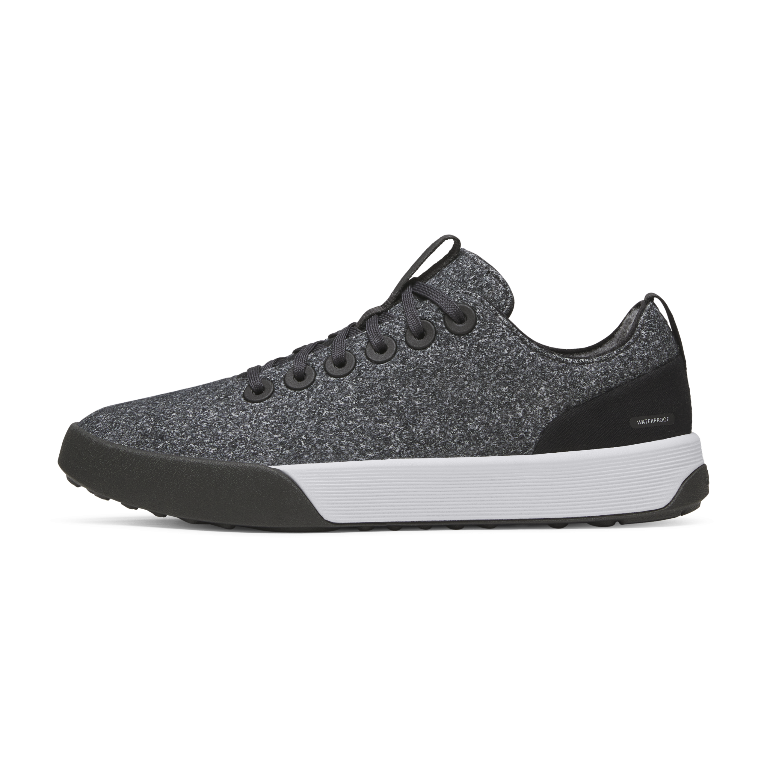 Women's Wool Cruiser Waterproof - Dark Grey (Light Grey Sole)
