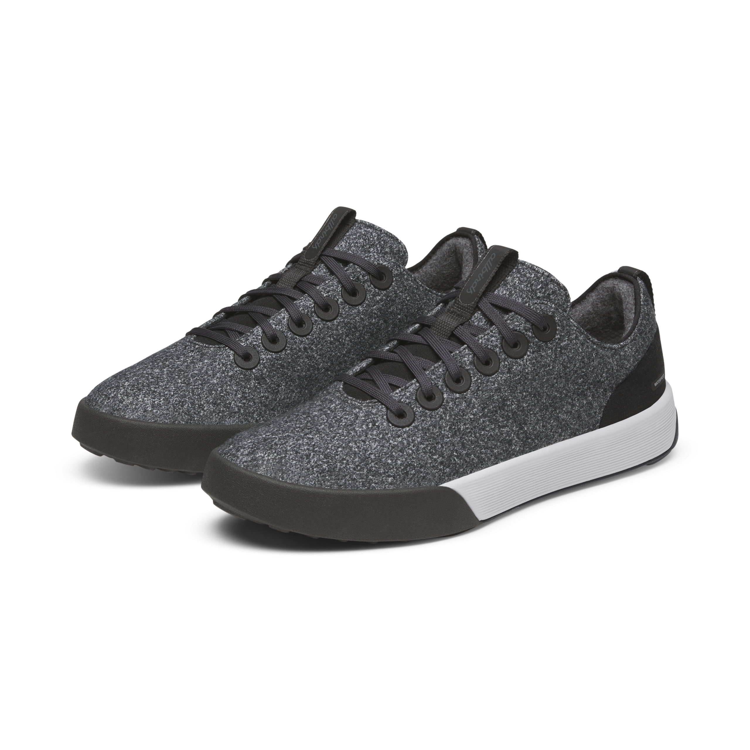 Women's Wool Cruiser Waterproof - Dark Grey (Light Grey Sole) - Image 5