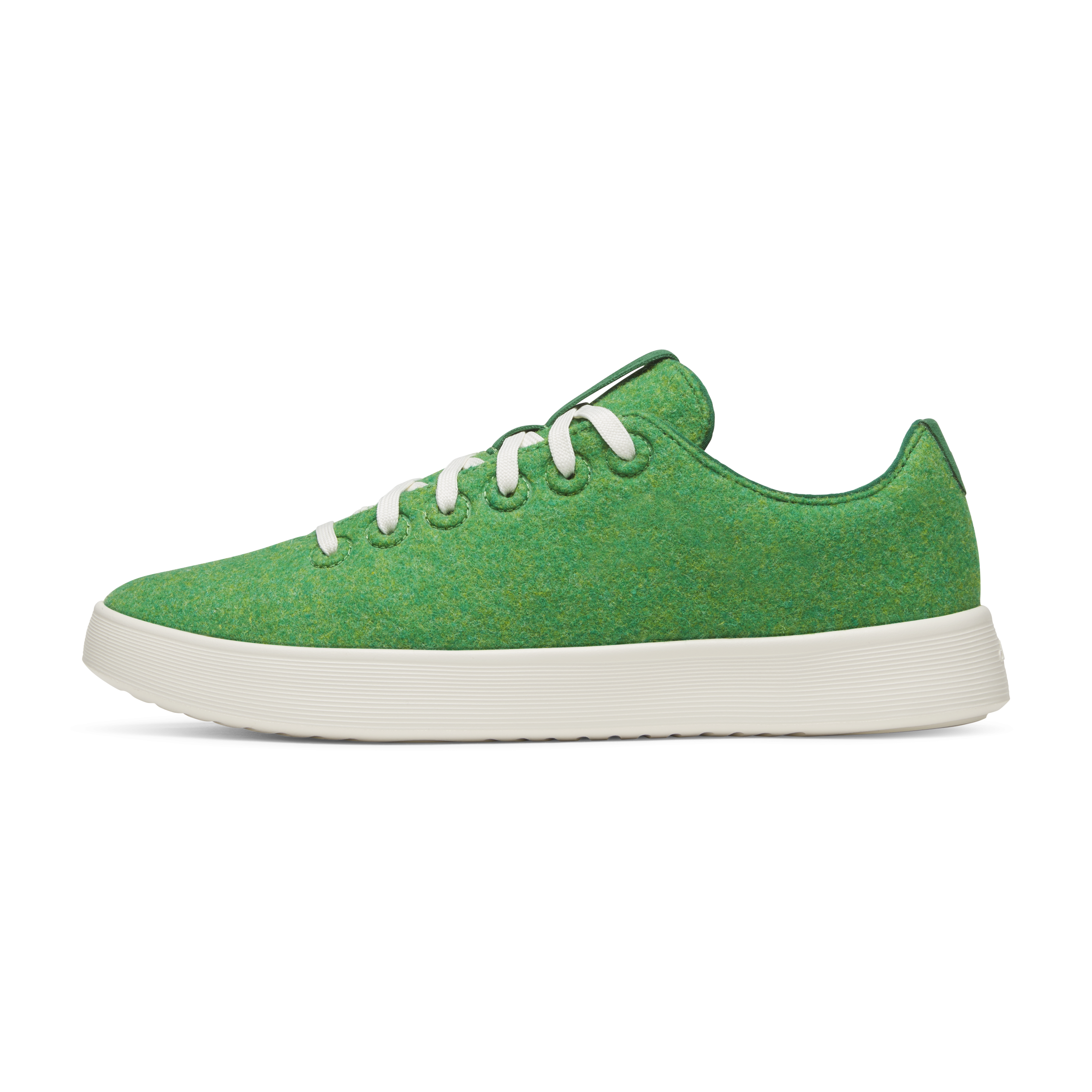 Women's Wool Cruiser - Kelly Green (Natural White Sole)