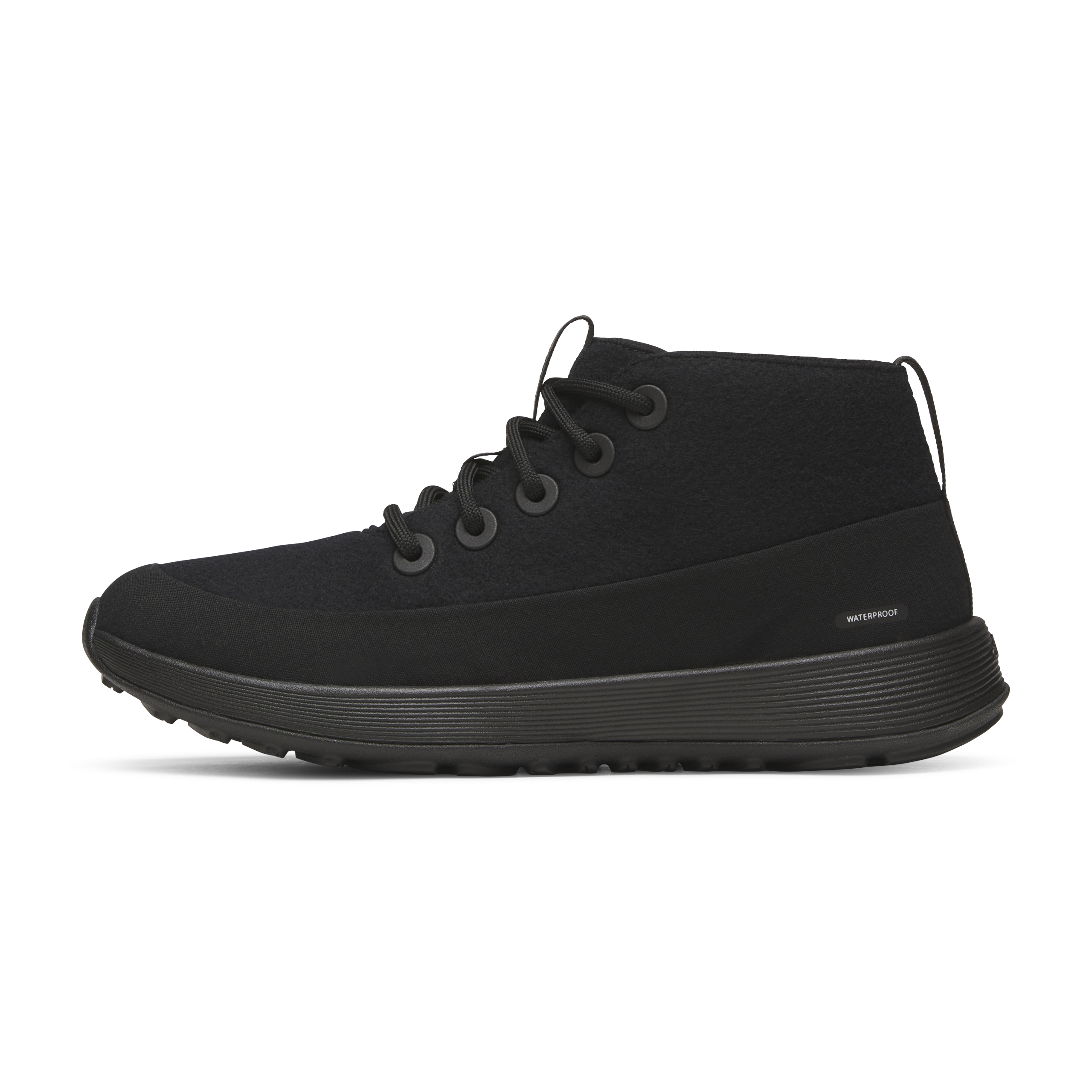 Women's Wool Runner NZ Mid Waterproof - Natural Black (Natural Black Sole)