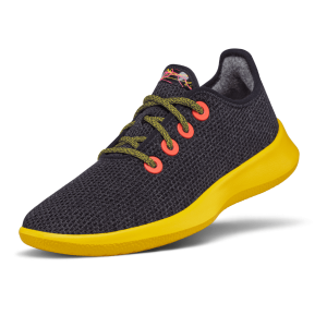 Women's Tree Runners - Heathered Black (Sunny Gold Sole)