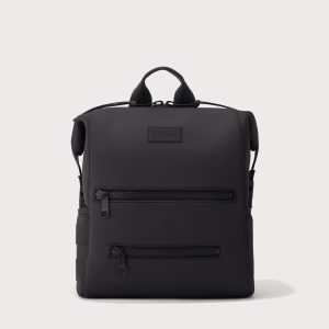 Indi Diaper Backpack in Onyx. Medium