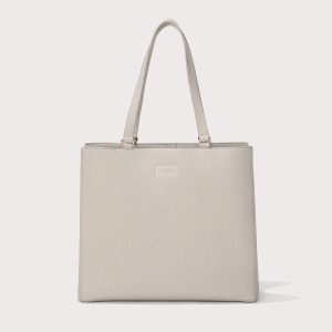 Allyn Tote in Bone. Large