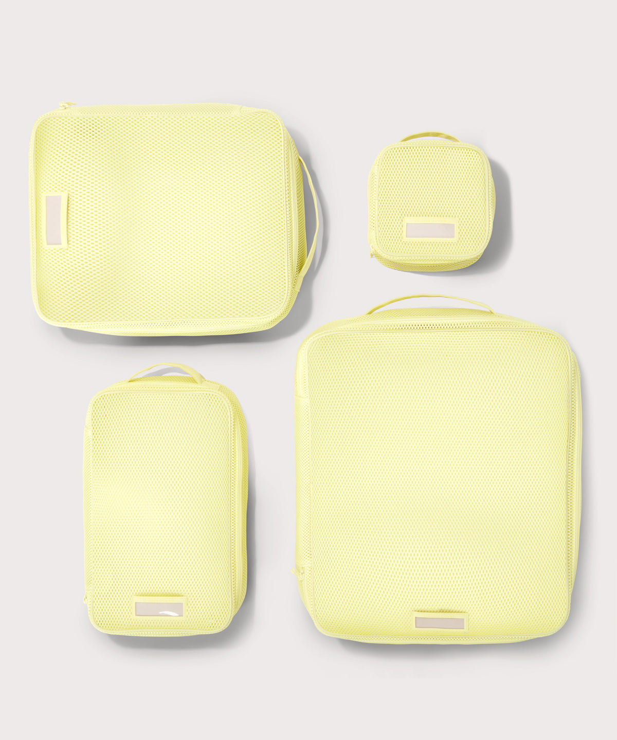 Roma Packing Cube in Citrine Air Mesh. Extra Large - Image 5