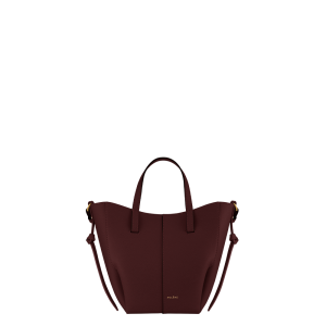 Cyme Tote Nano - Textured Black Cherry